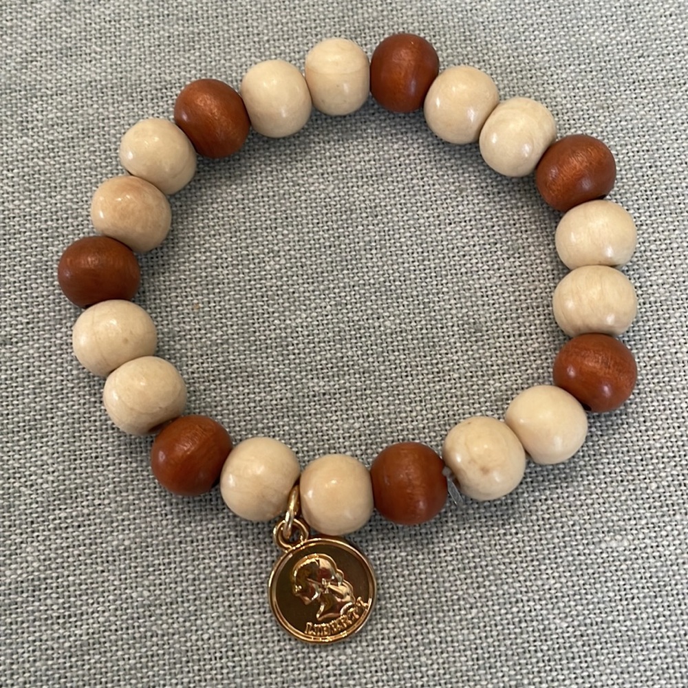 Wooden Stretch Charm Bracelet Set - Picture 5 of 5